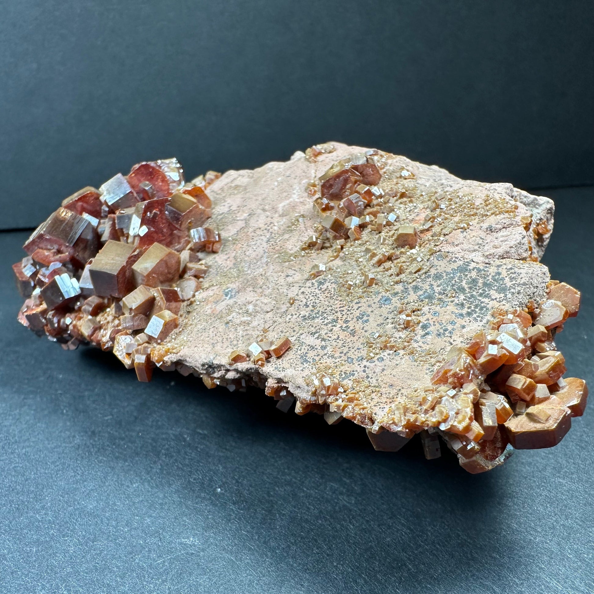 Vanadinite Cluster on Matrix from Mibladen, Morocco – Minerals
