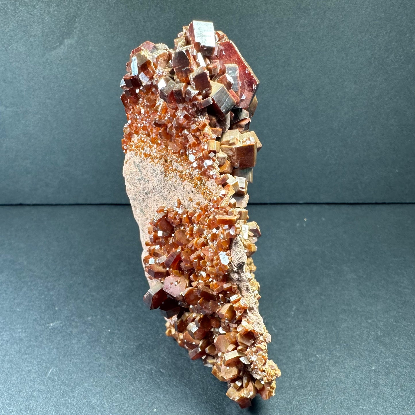 Vanadinite Cluster on Matrix from Mibladen, Morocco – Minerals