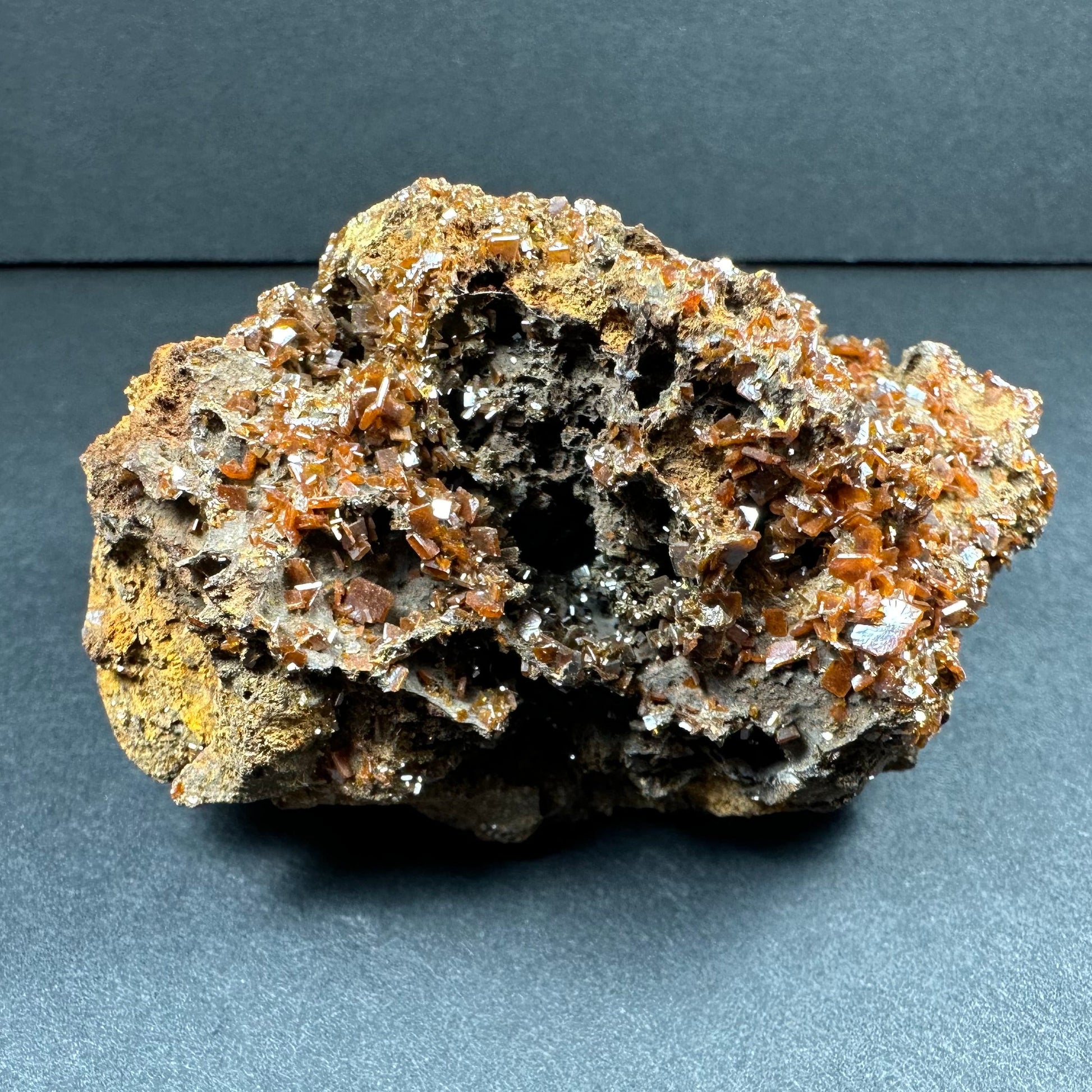 Wulfenite Cluster on Matrix from Maoniuping Mine, Sichuan, China – Minerals