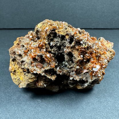 Wulfenite Cluster on Matrix from Maoniuping Mine, Sichuan, China – Minerals