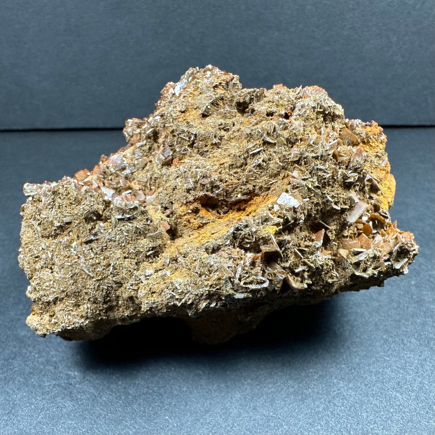 Wulfenite Cluster on Matrix from Maoniuping Mine, Sichuan, China – Minerals