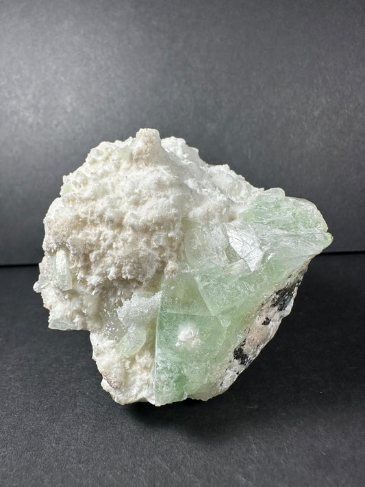 Green Apophyllite with Mordenite 178g