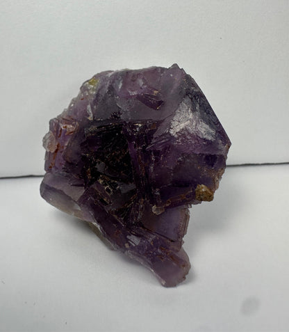 Purple Cubic Fluorite on matrix