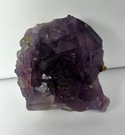 Purple Cubic Fluorite on matrix