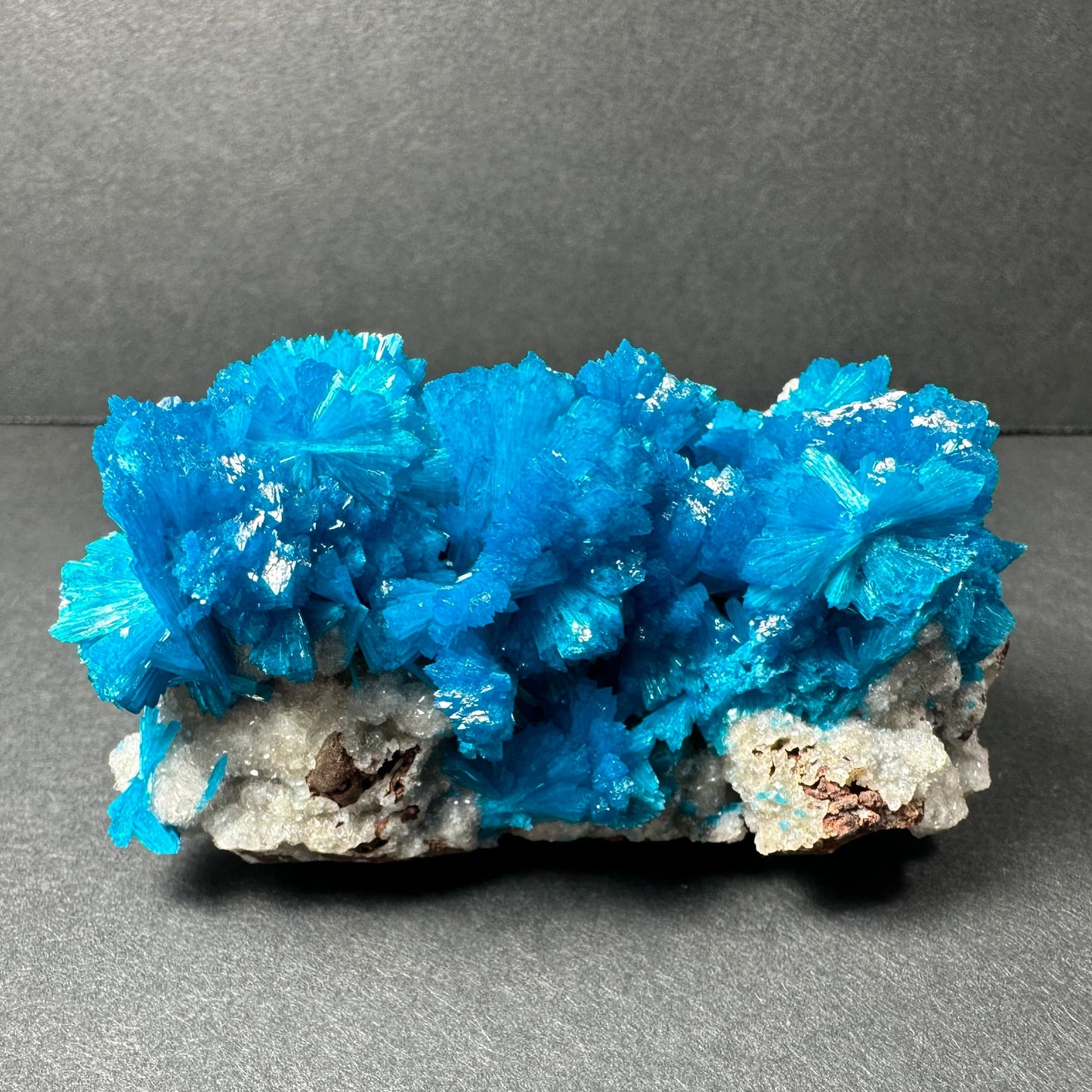 Cavansite on Matrix from Pune, Maharashtra, India – Minerals