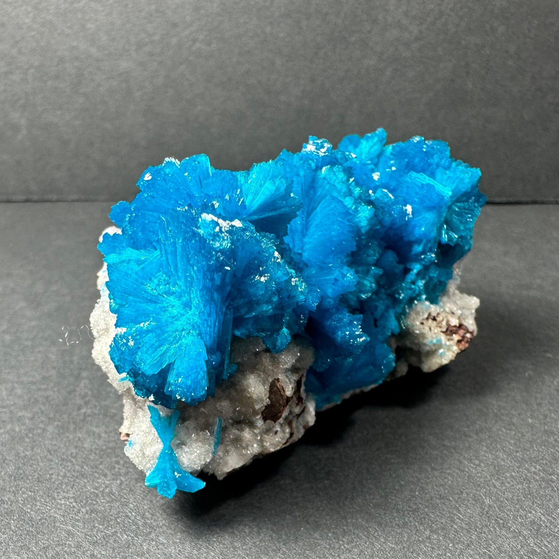 Cavansite on Matrix from Pune, Maharashtra, India – Minerals