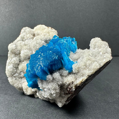Cavansite with Stilbite on Matrix from Maharashtra, Pune, India – Minerals