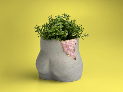 Rose Quartz Butt Planter – Planter