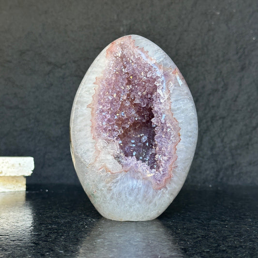 XL Pastel Amethyst Geode Cave Statement Piece