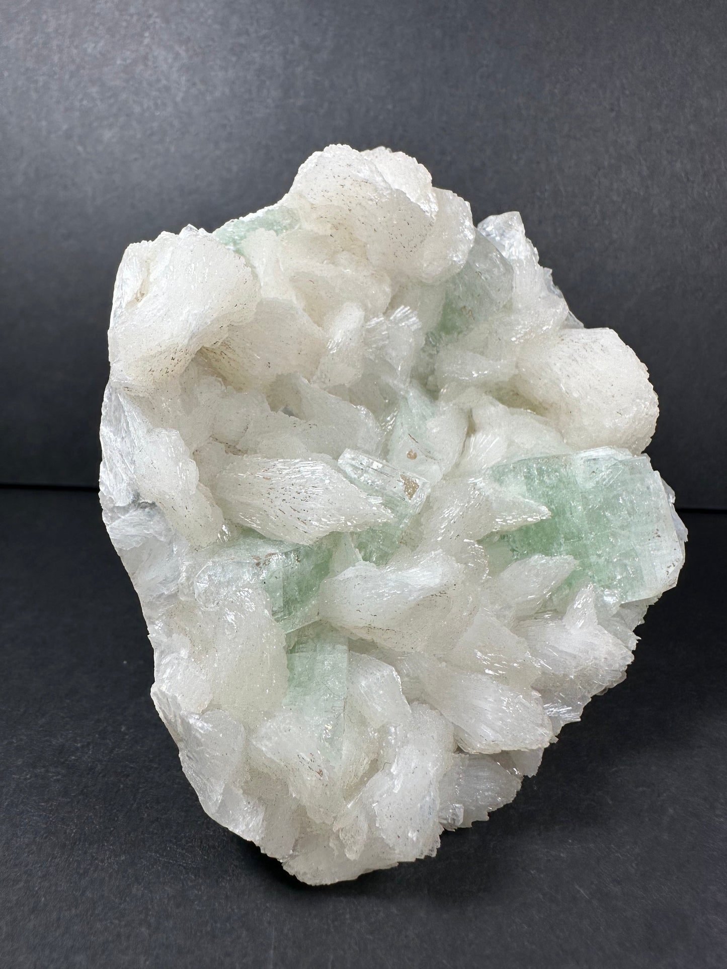 Light Green Apophyllite with Stilbite 260g