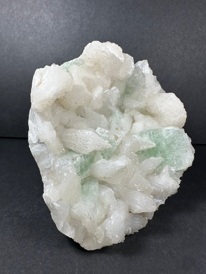 Light Green Apophyllite with Stilbite 260g