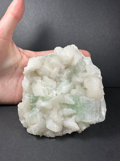 Light Green Apophyllite with Stilbite 260g