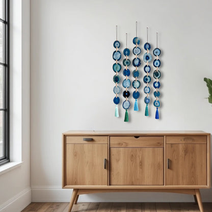 Ocean Agate Wall Hanging