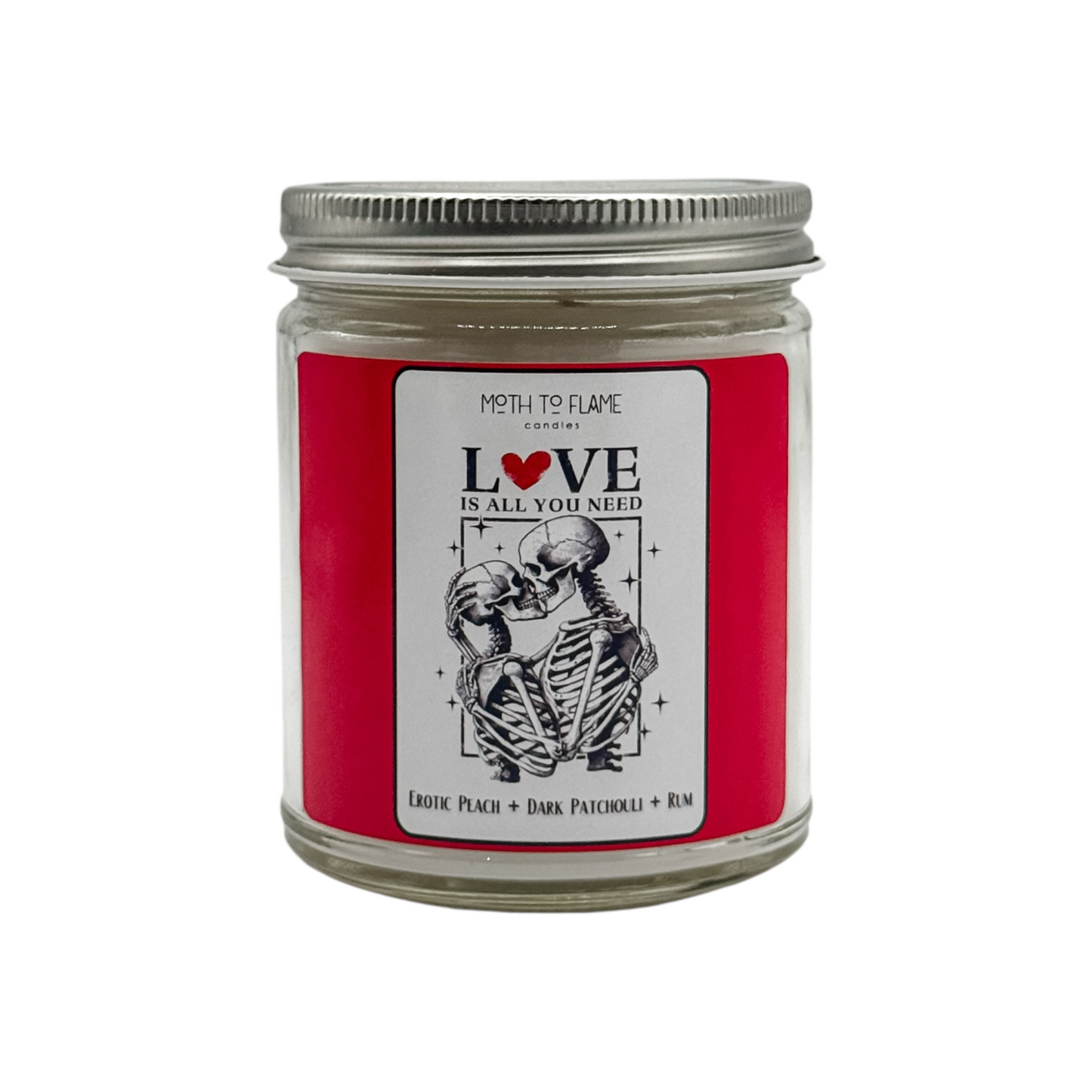 All You Need Is Love - 7oz - Peach, Patchouli, Dark Rum