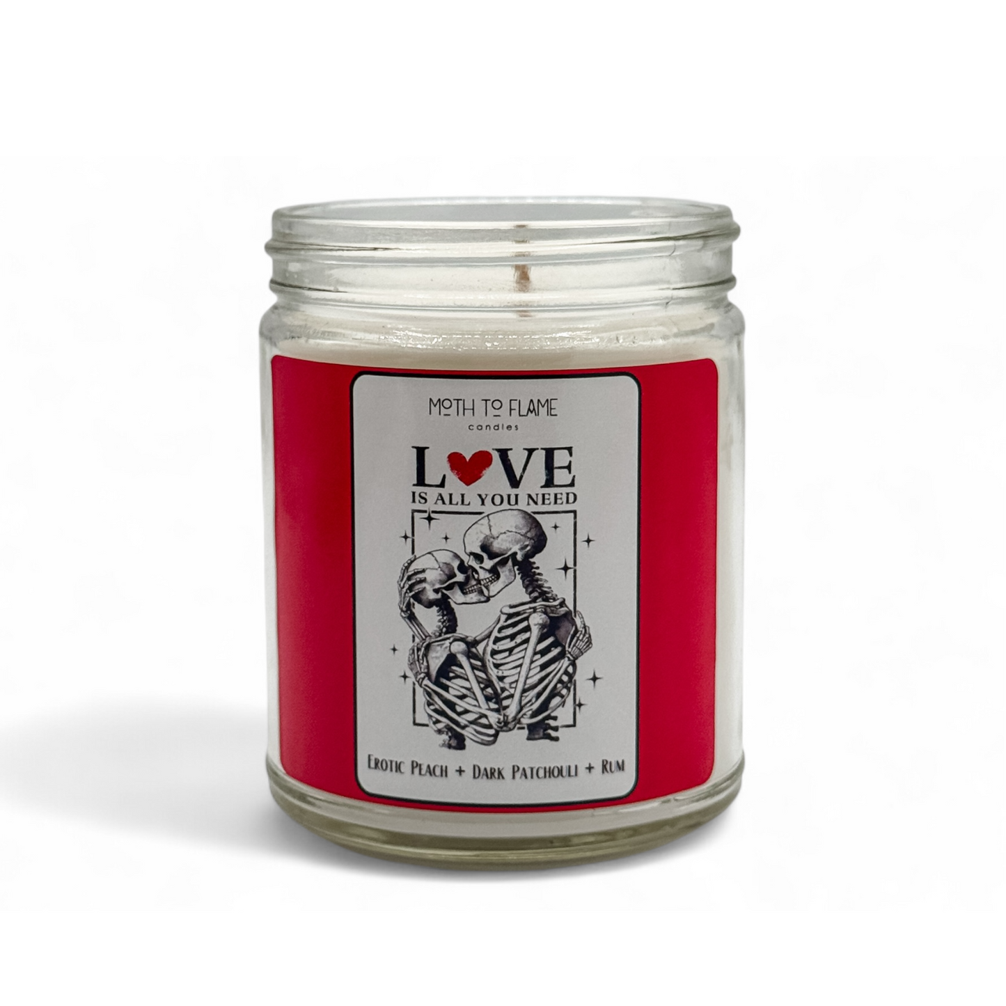 All You Need Is Love - 7oz - Peach, Patchouli, Dark Rum