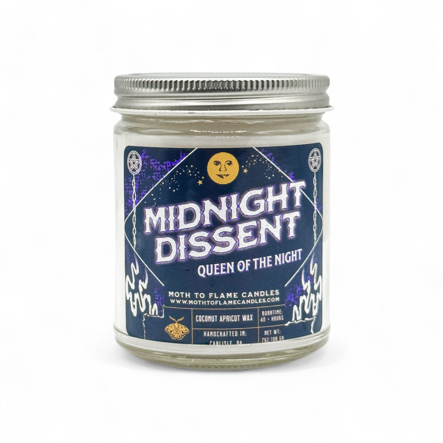 Midnight Dissent – 7 oz - Plum, Lily, Ylang Ylang, Patchouli, Cedar, Sandalwood
