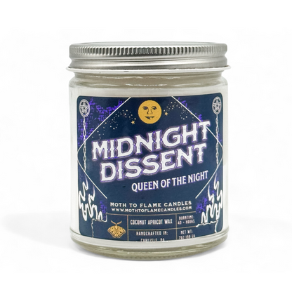 Midnight Dissent – 7 oz - Plum, Lily, Ylang Ylang, Patchouli, Cedar, Sandalwood