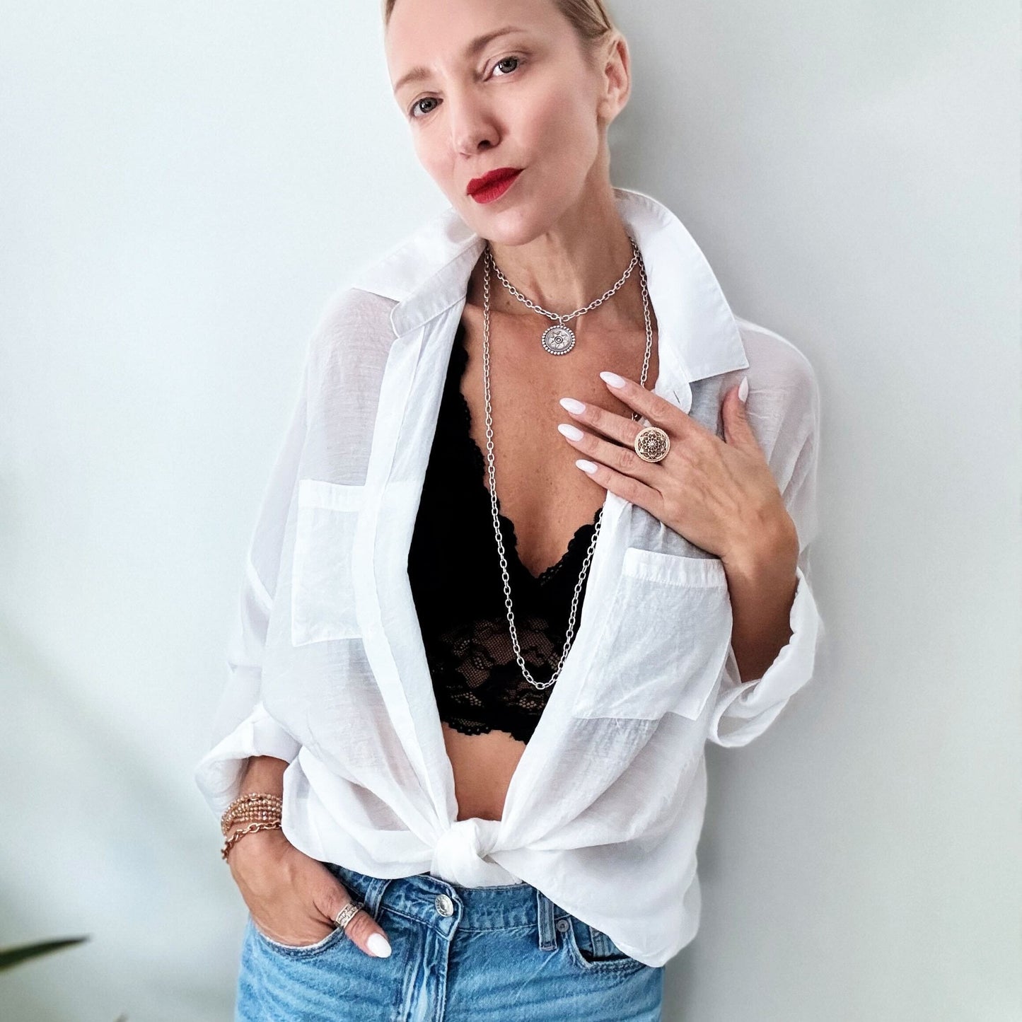 I Am Worthy Sun Essential Necklace – essential