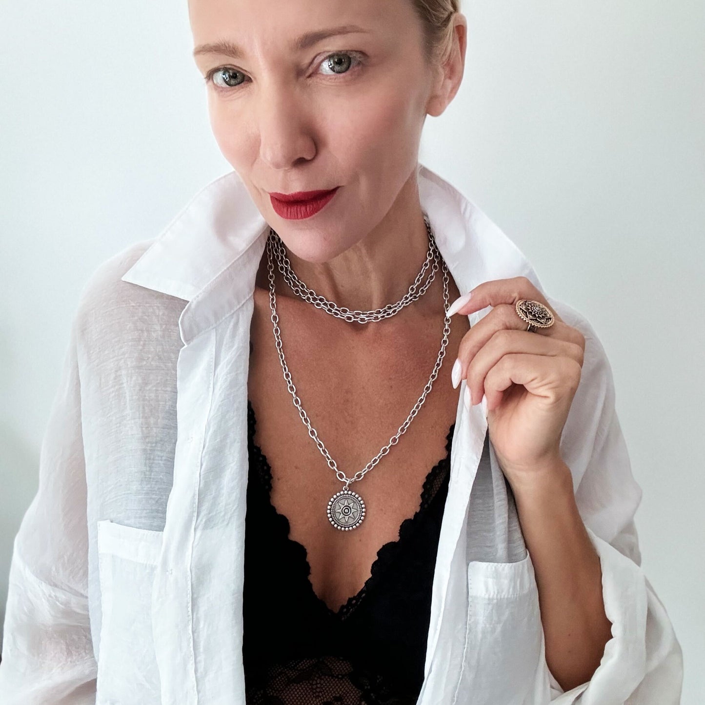 I Am Worthy Sun Essential Necklace – essential