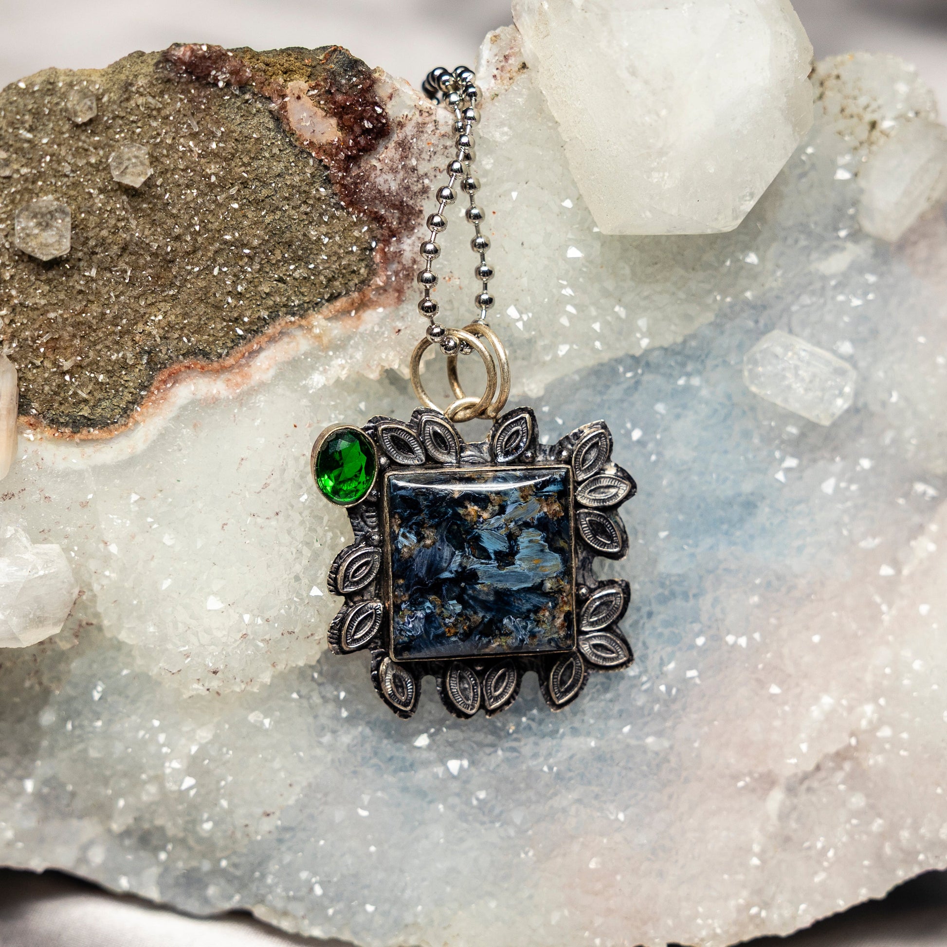 Pietersite On 925 Silver Pendant – 925 Sterling Silver