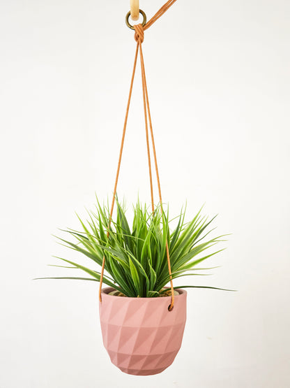 Virago Modern Hanging Planter- Grid – plant pot