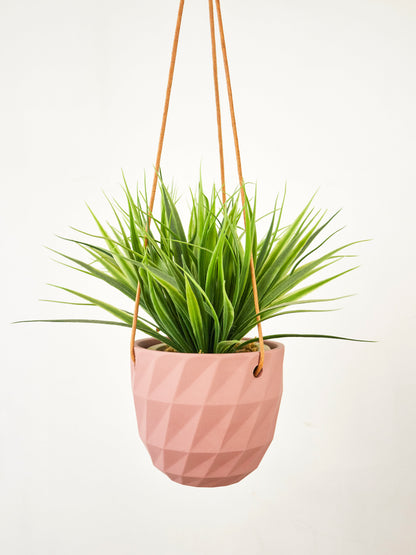 Virago Modern Hanging Planter- Grid – plant pot