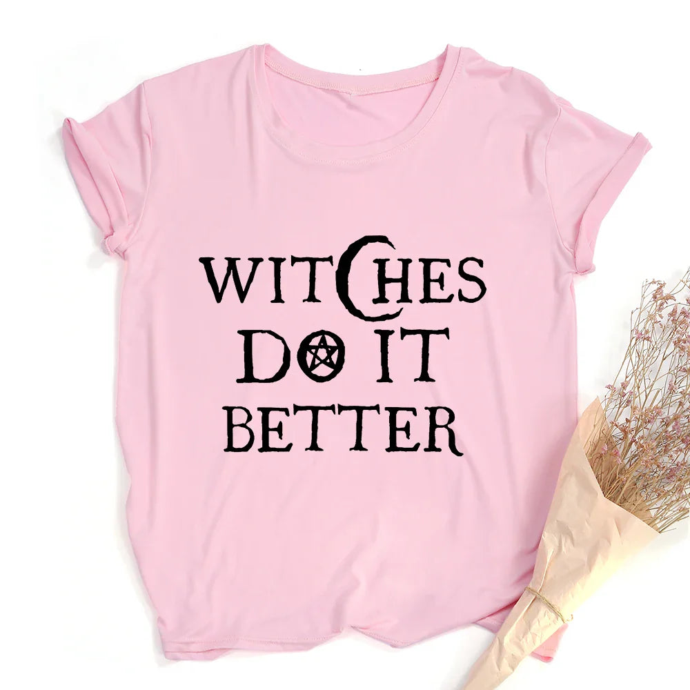 Witchy Quotes Crop Top T-Shirts