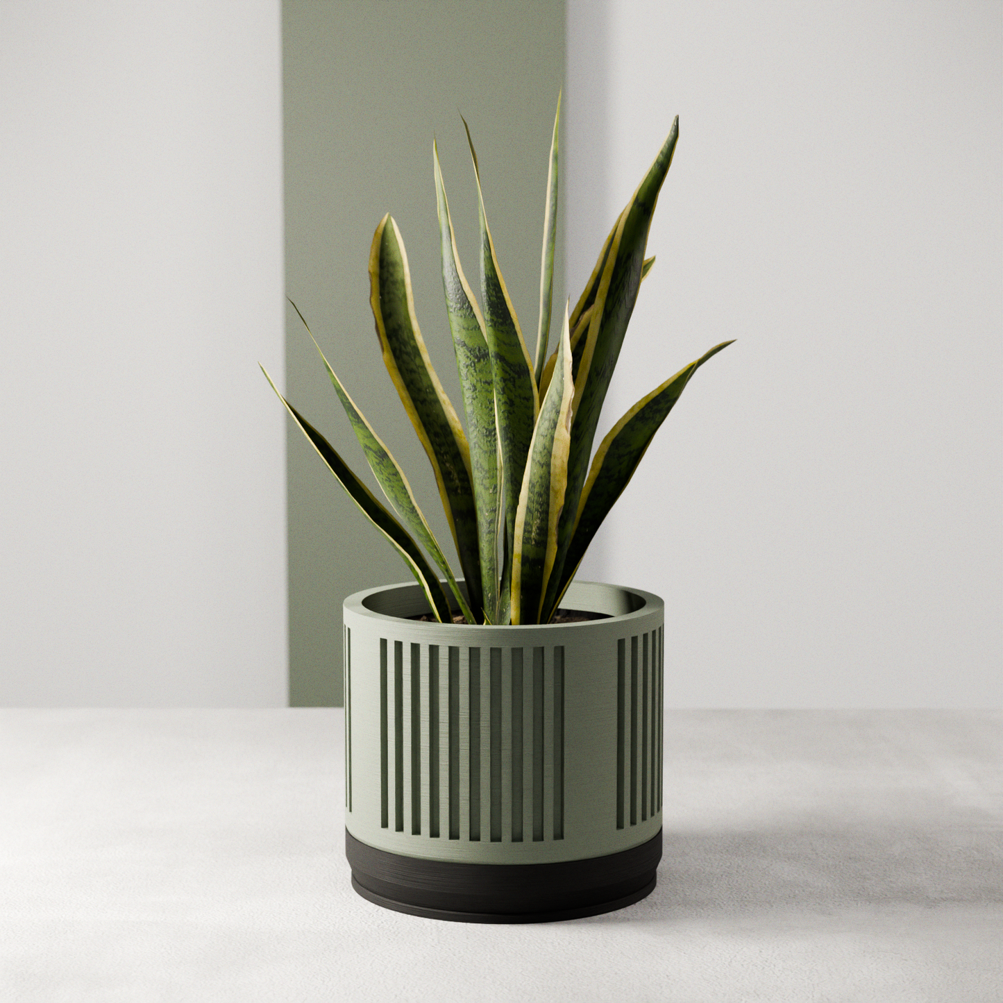 HERITAGE Planter – Muted Green Planter