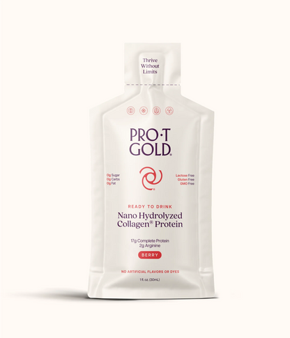 ProT Gold Liquid Collagen Protein – Berry, 24 Pack