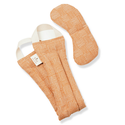 Eye Mask + Neck Wrap Bundle - Copper Fields