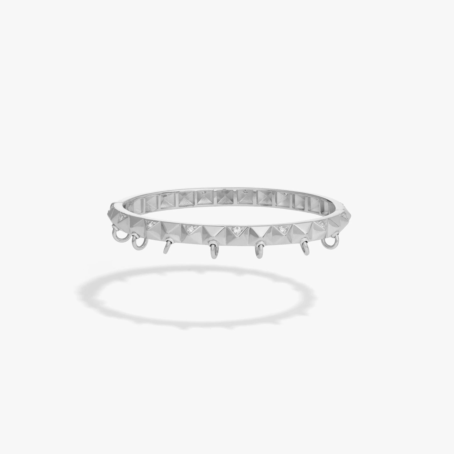 Sapphire Armor Hinge Cuff – 925 Sterling Silver Bracelets