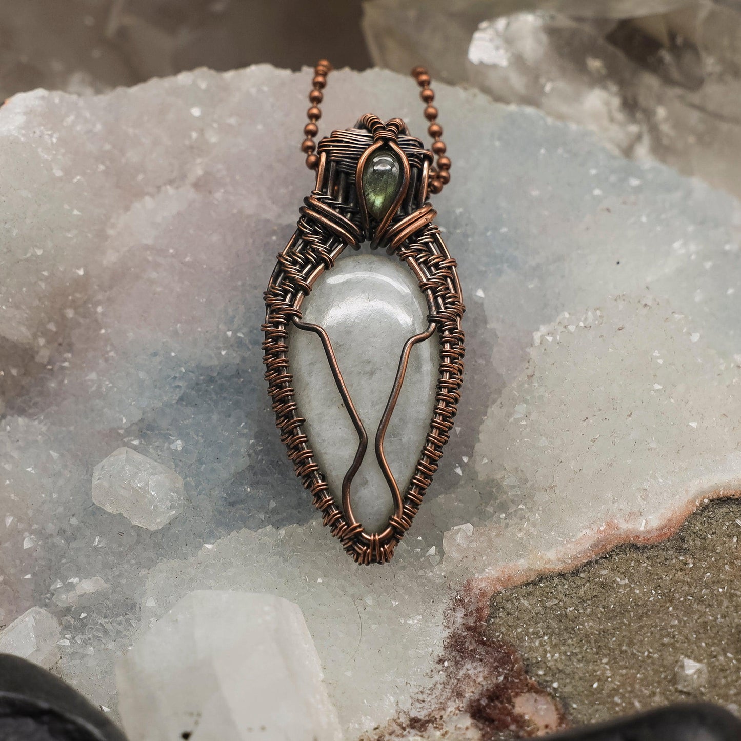 Quartz Wire Wrap Crystal Pendant – Wire Wraps