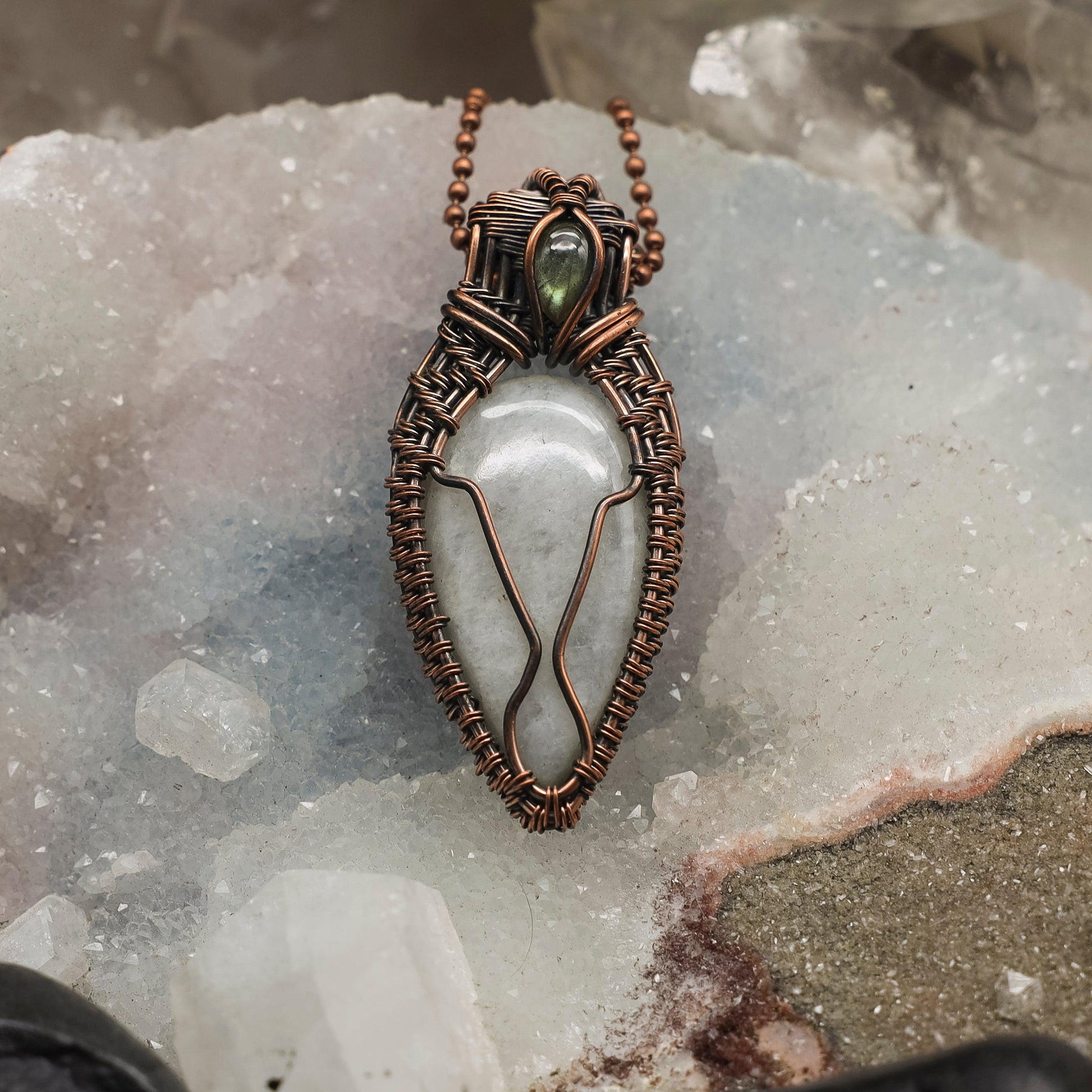 Quartz Wire Wrap Crystal Pendant – Wire Wraps
