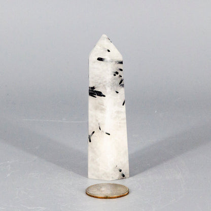 Quartz w/t Black Tourmaline Tower – Towers