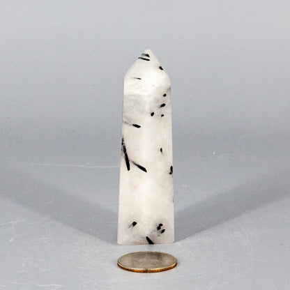 Quartz w/t Black Tourmaline Tower – Towers