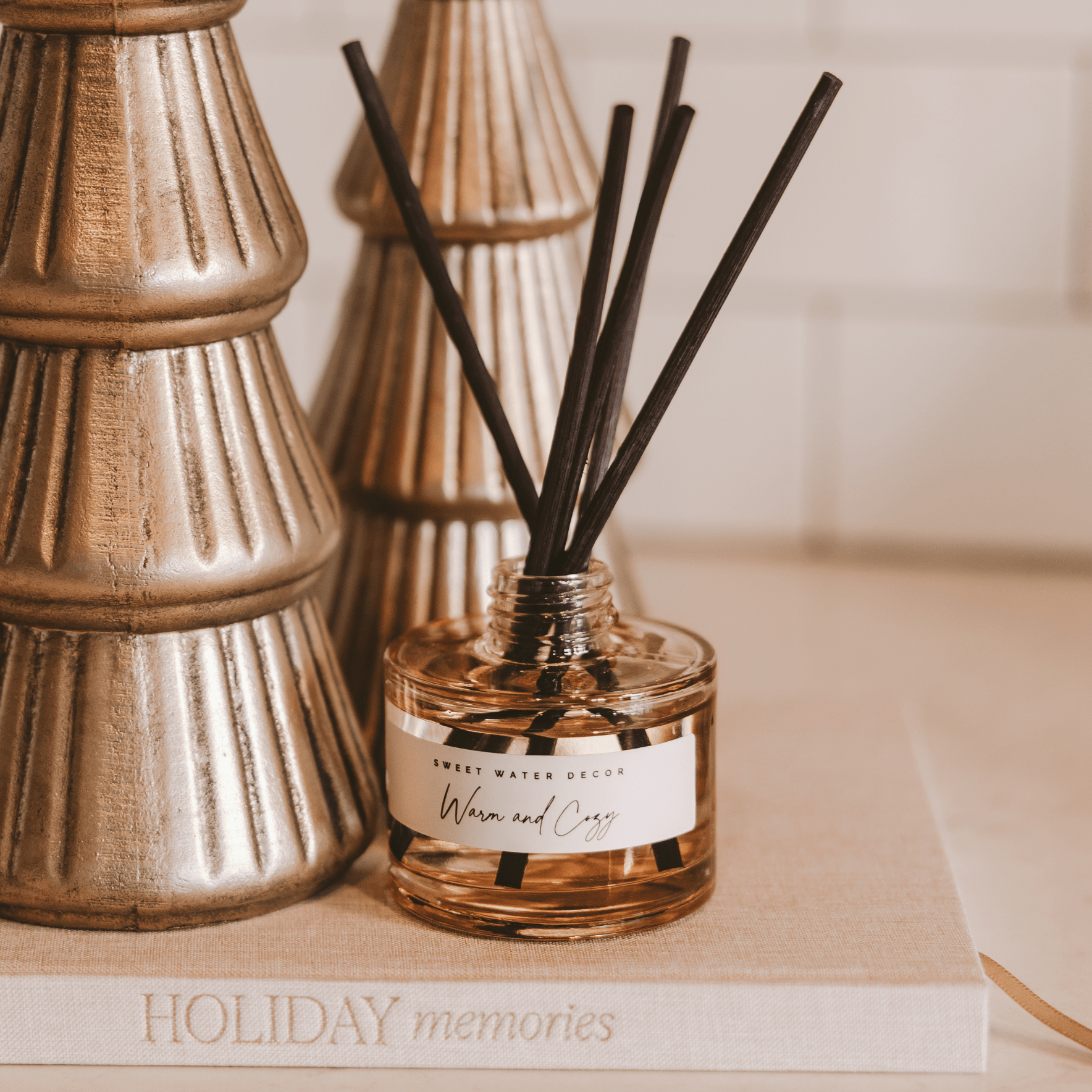 Warm & Cozy Reed Diffuser - Pine Citrus Spice – Reed Diffusers