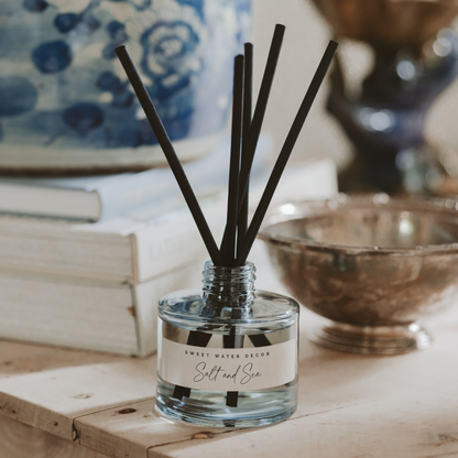 Salt & Sea Reed Diffuser - Ocean Citrus Amber – Reed Diffusers