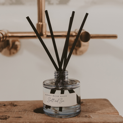 Salt & Sea Reed Diffuser - Ocean Citrus Amber – Reed Diffusers