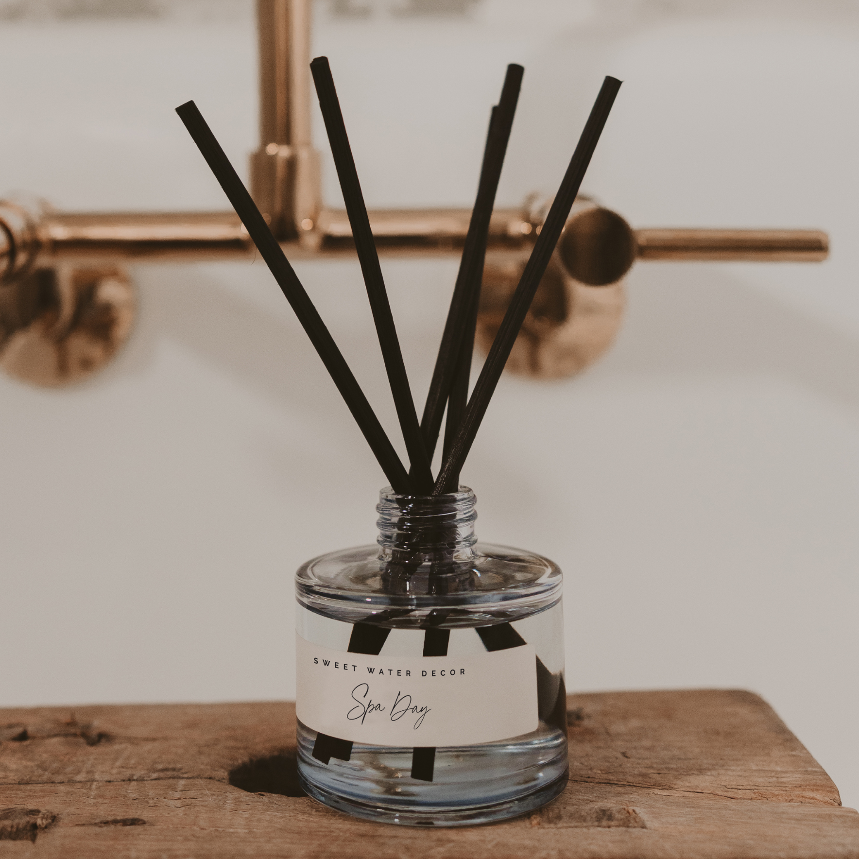 Spa Day Reed Diffuser - Sea Salt Jasmine Wood – Reed Diffusers