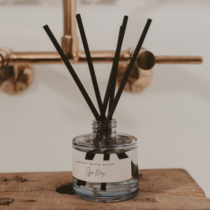 Spa Day Reed Diffuser - Sea Salt Jasmine Wood – Reed Diffusers