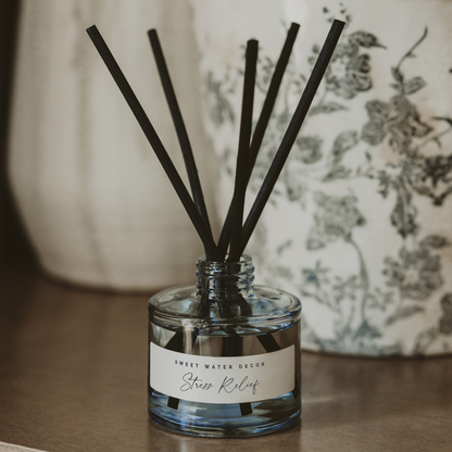 Stress Relief Reed Diffuser - Eucalyptus Lavender – Reed Diffusers