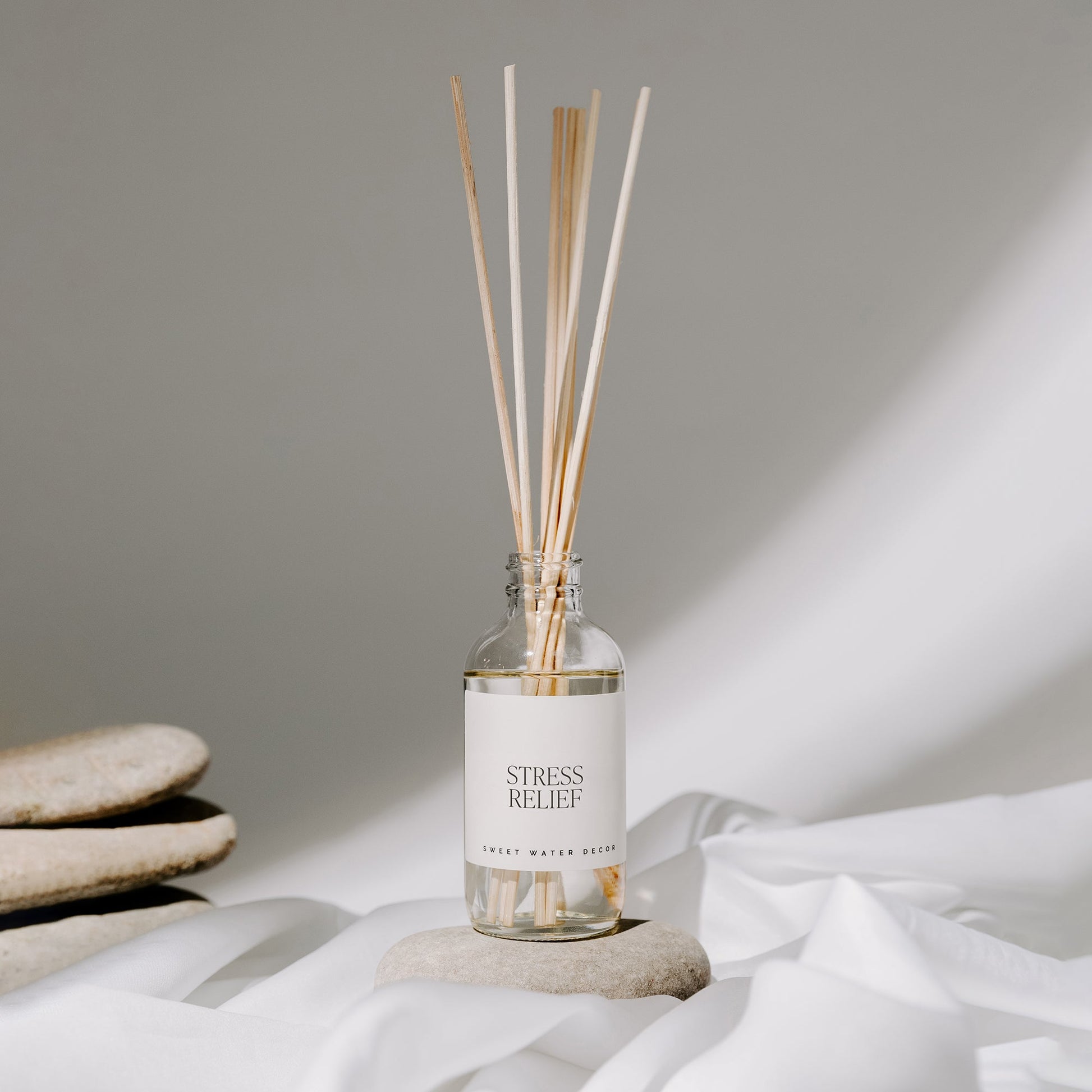 Stress Relief Reed Diffuser - Eucalyptus Lavender – Reed Diffusers