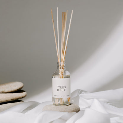 Stress Relief Reed Diffuser - Eucalyptus Lavender – Reed Diffusers