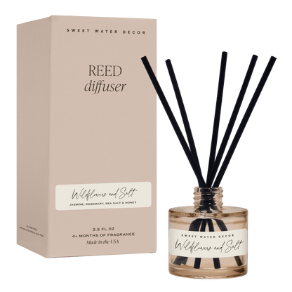 Wildflowers & Salt Reed Diffuser - Floral Sea Salt Amber – Reed Diffusers