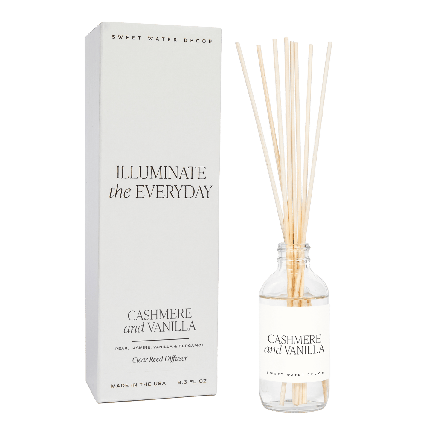 Cashmere Vanilla Reed Diffuser 3.5oz – Reed Diffusers