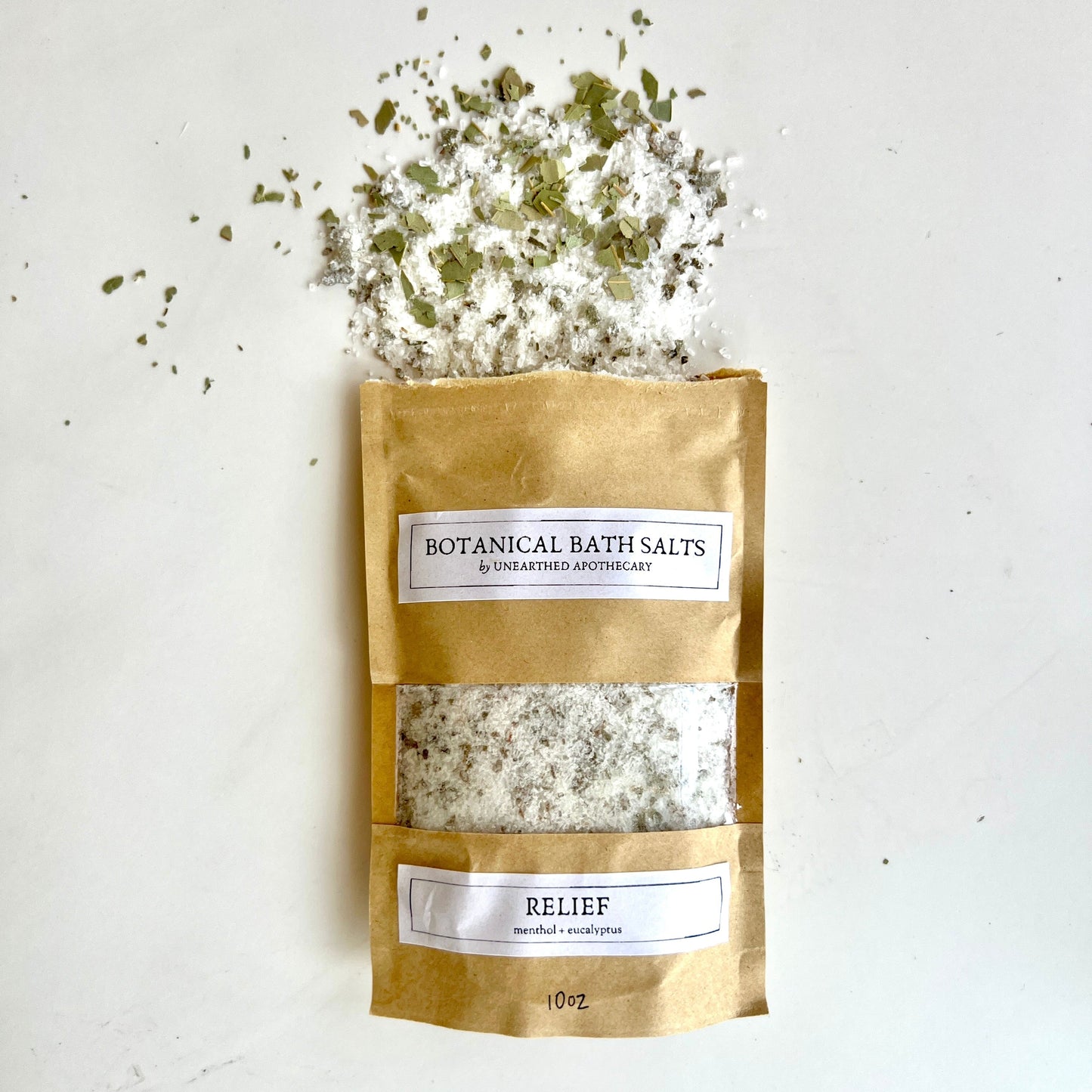 RELIEF - Menthol & Eucalyptus Botanical Bath Salts – Bath Salts