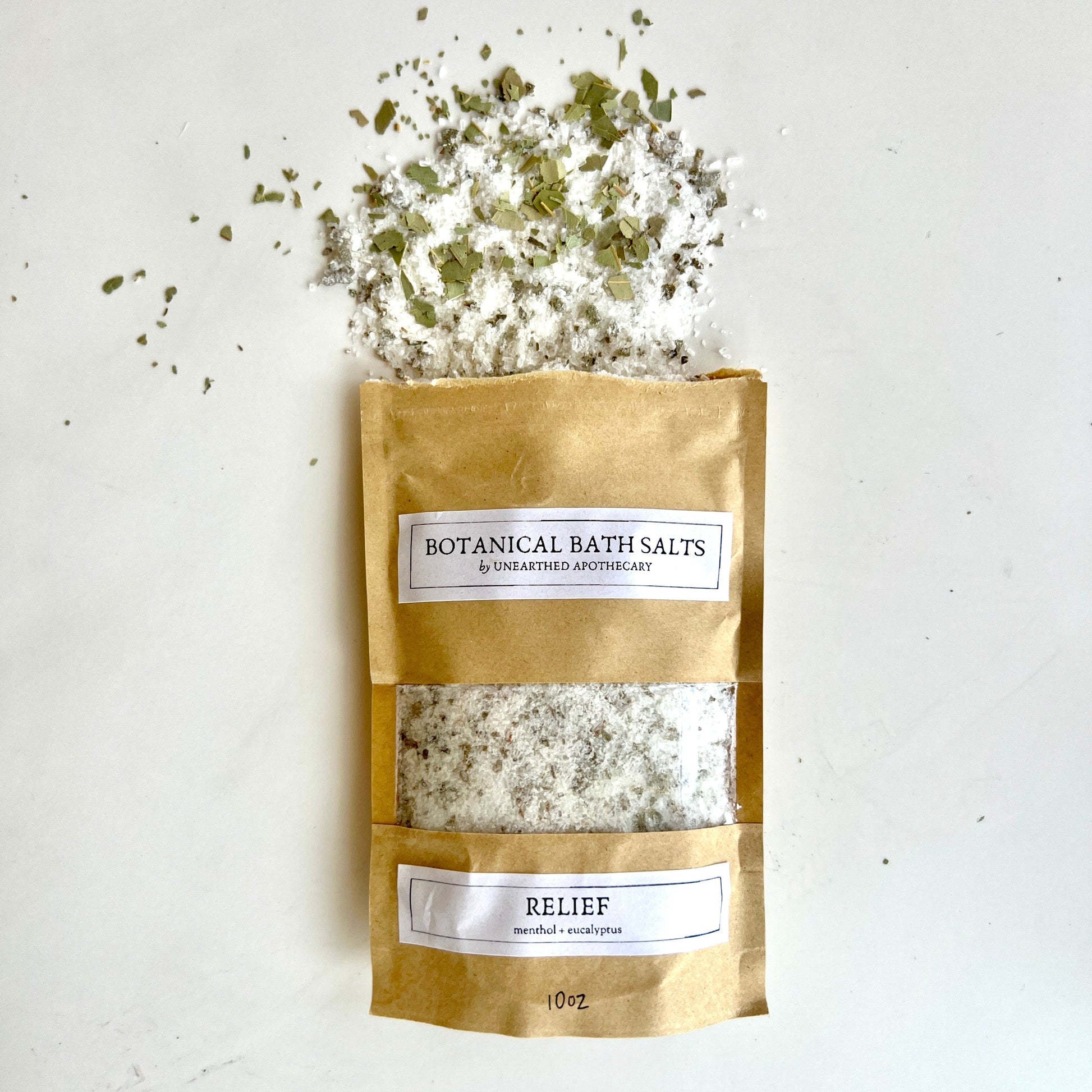 RELIEF - Menthol & Eucalyptus Botanical Bath Salts – Bath Salts