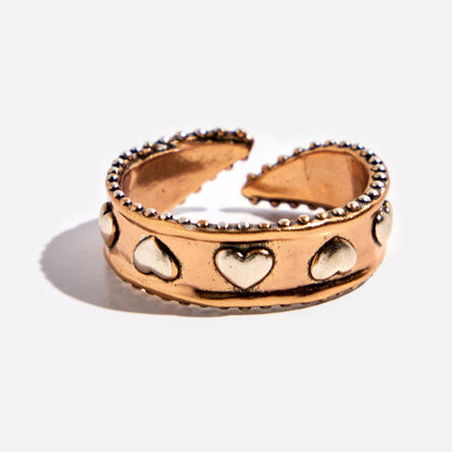 Love Always Hearts Adjustable Ring – L (11-13) ring