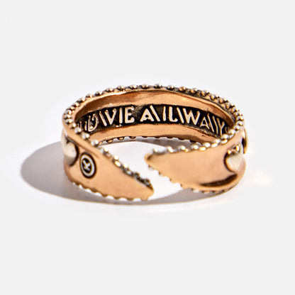 Love Always Hearts Adjustable Ring – ring