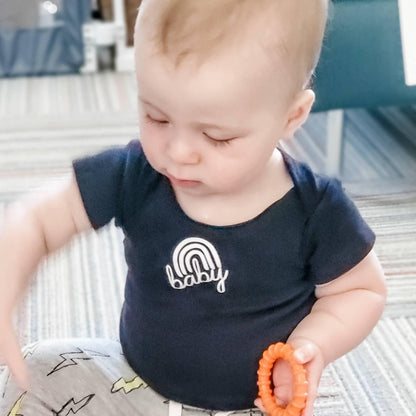 Rainbow Baby Short Sleeve Baby Bodysuit OR Toddler Tee